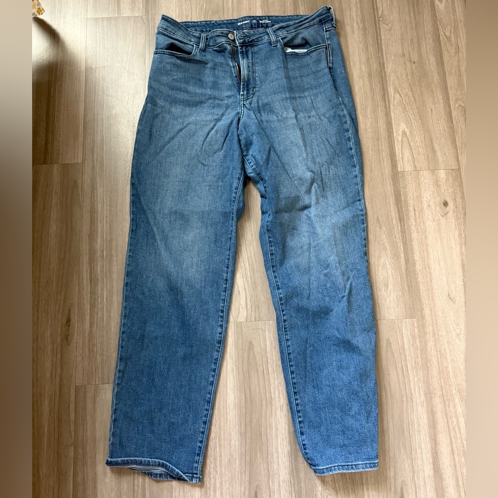 Old Navy Blue Wow Loose Fit Jeans Classic Style
